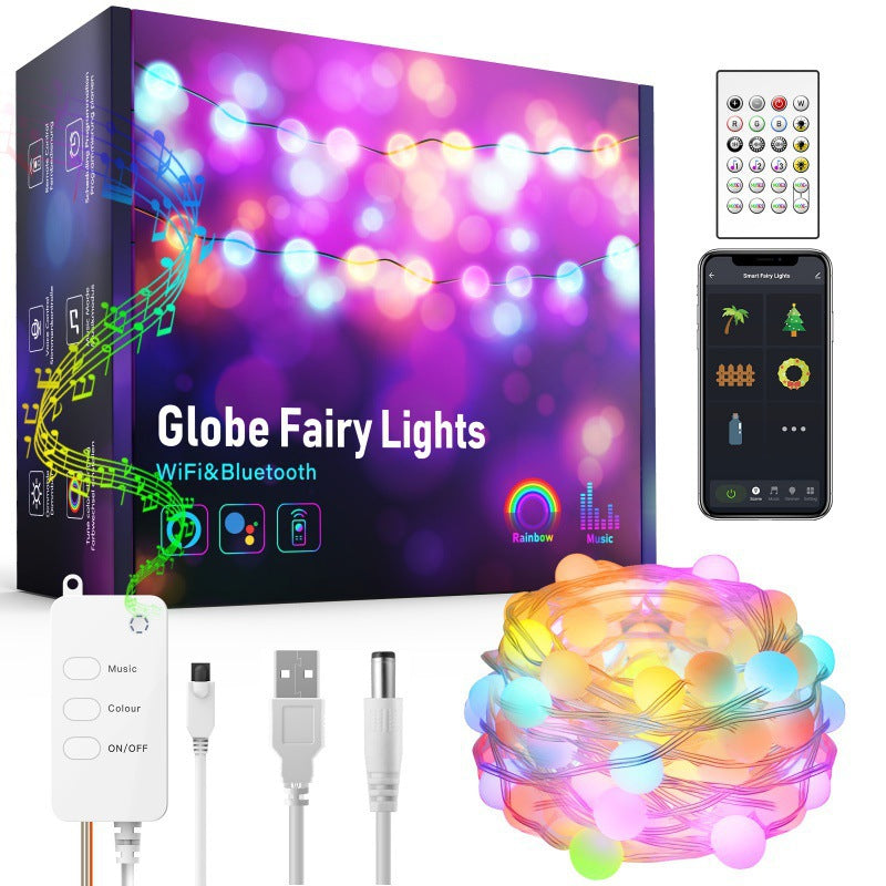 Christmas RGB Decoration Lights (IP65 outdoors, 5or10m, Bluetooth, Wifi, App)