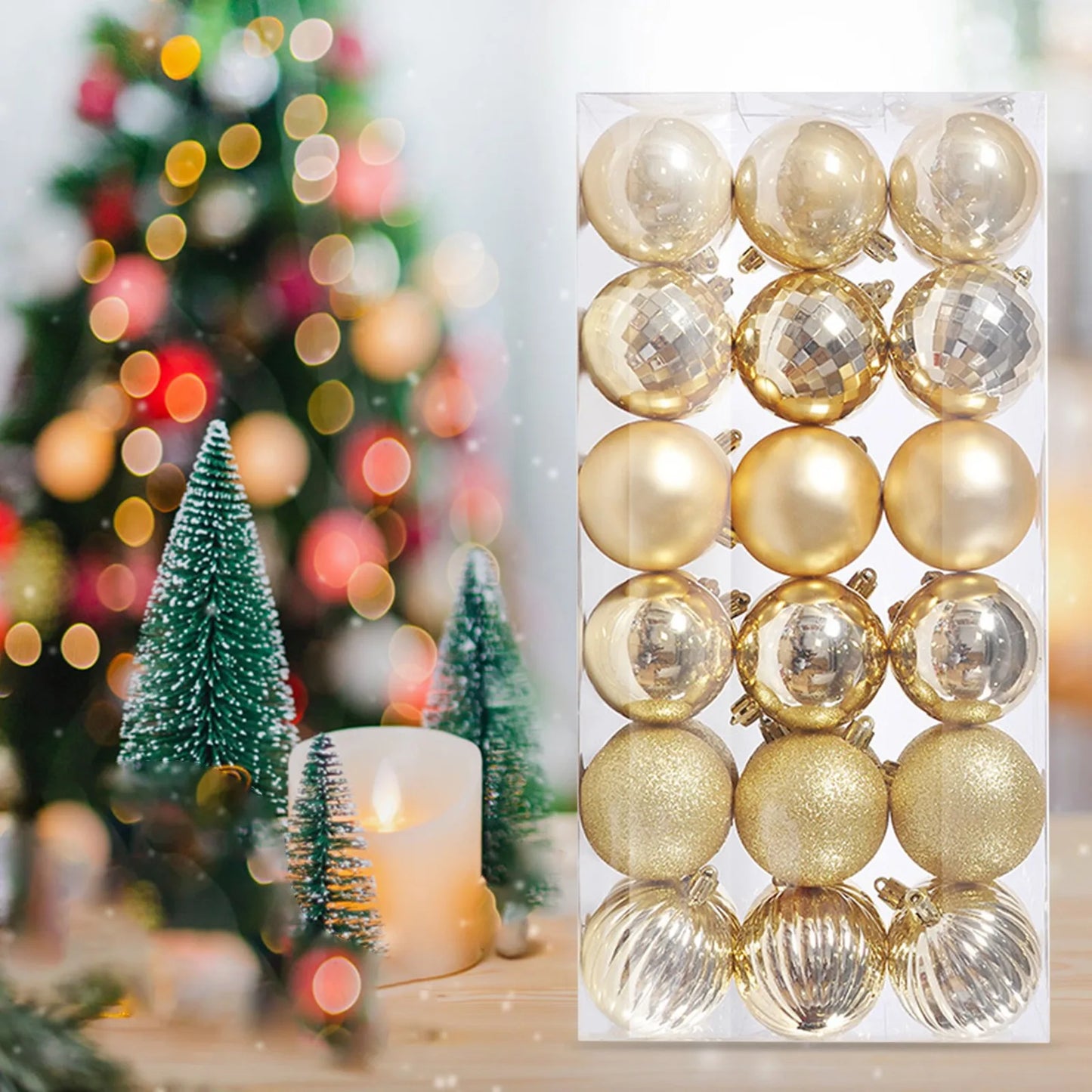 Christmas Shatterproof Balls (36PCS)