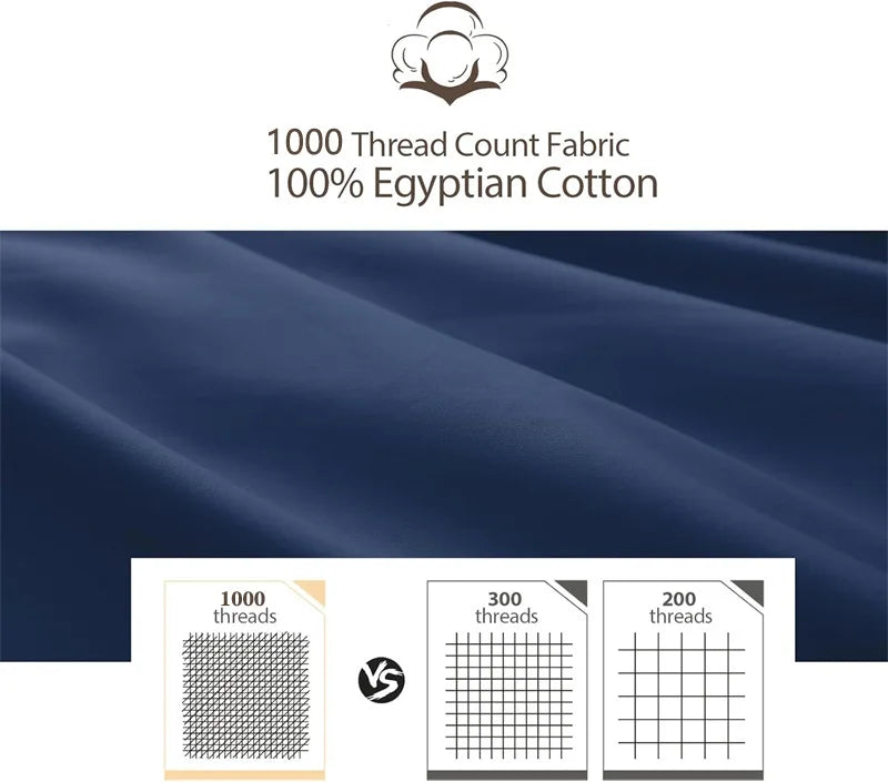 Bedding fitted sheets OR pillowcases (1000TC-dense high grade Cotton)