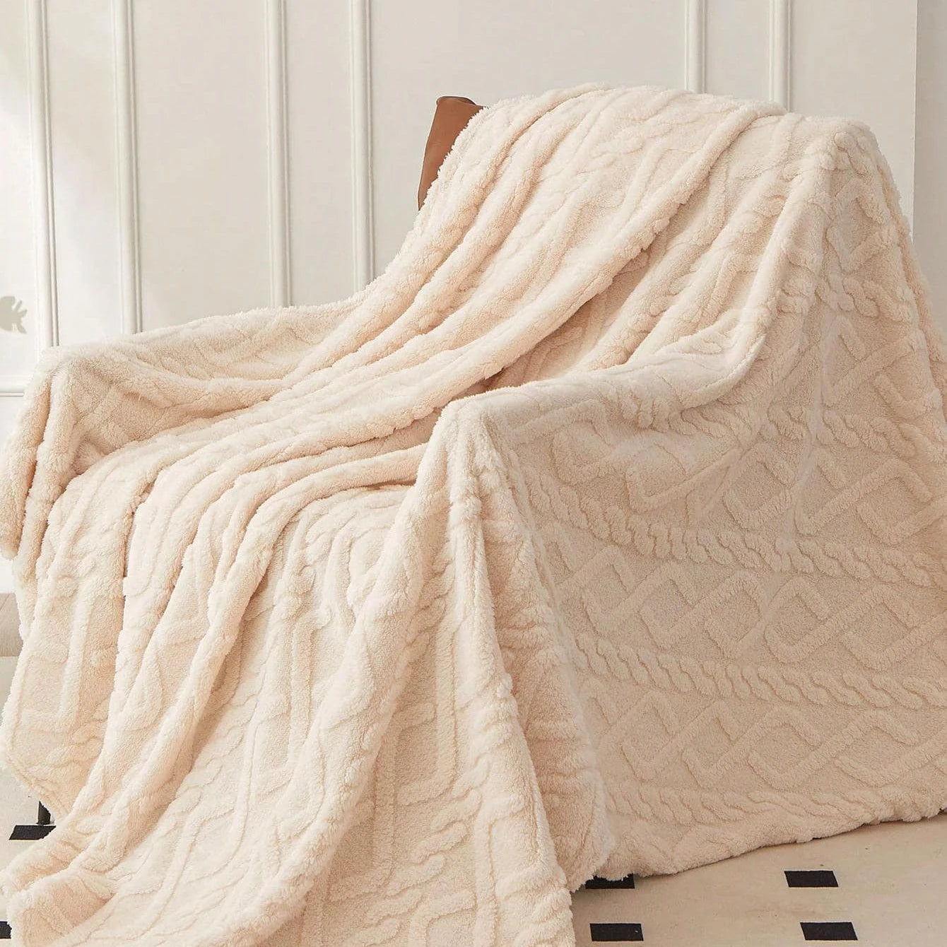 Soft Embossed Throw Blankets